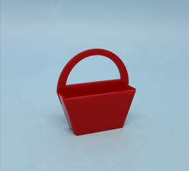 Cesta de Flores 3D - Chapeuzinho Vermelho - 6cm - 1 unidade