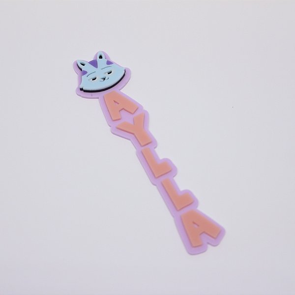Aplique nome Catrat batata grande -  Casa Mágica da Gabby - 14cm - 1 unidade