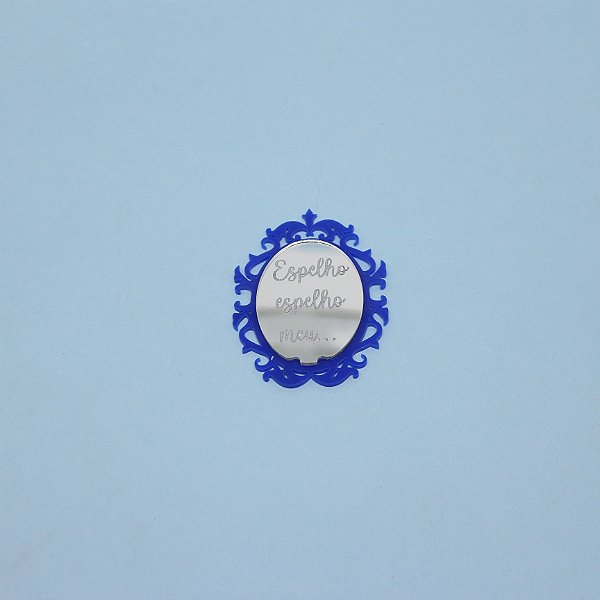 Aplique Espelho - Branca de Neve - 8cm - 1 unidade