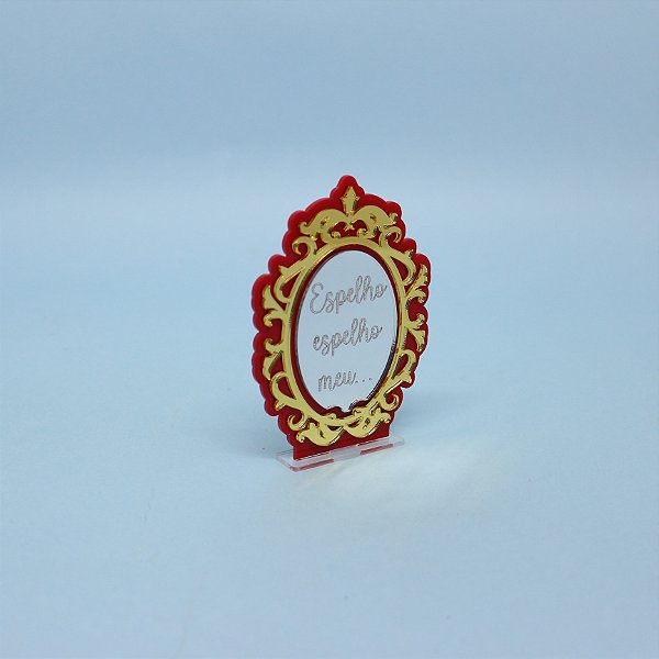 Cenário Espelho - Branca de Neve - 10cm - 1 unidade