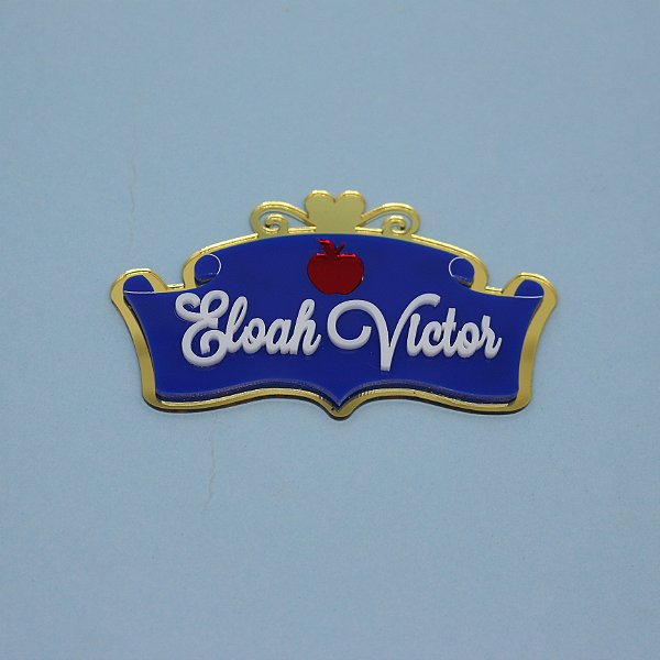 Aplique Nome para Kitkat - Branca de Neve - 10cm - 1 unidade
