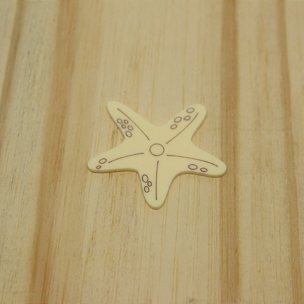 Aplique Estrela do Mar - Fundo do Mar - 5cm - 1 unidade