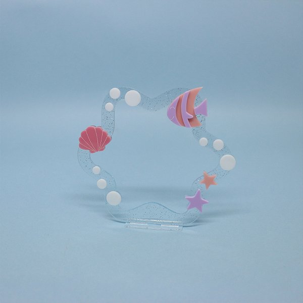 Cenário Orgânico Peixinho - Fundo do Mar - 13cm - 1 unidade