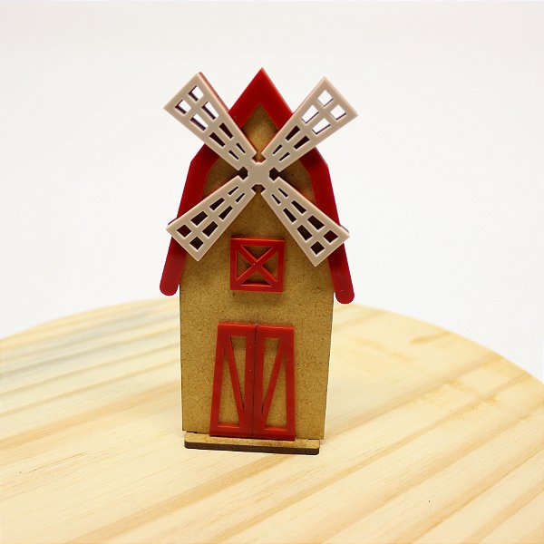 Cenário Moinho - Fazendinha - 13cm - 1 unidade