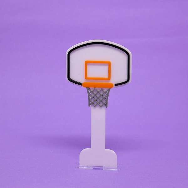 Cenário Cesta - Basquete - 14cm - 1 unidade