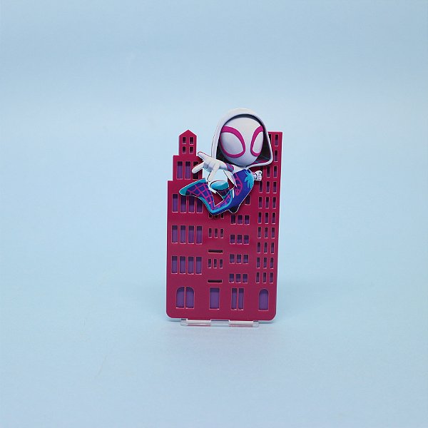 Cenário Prédio com Personagens - Homem Aranha - 12cm - 1 unidade
