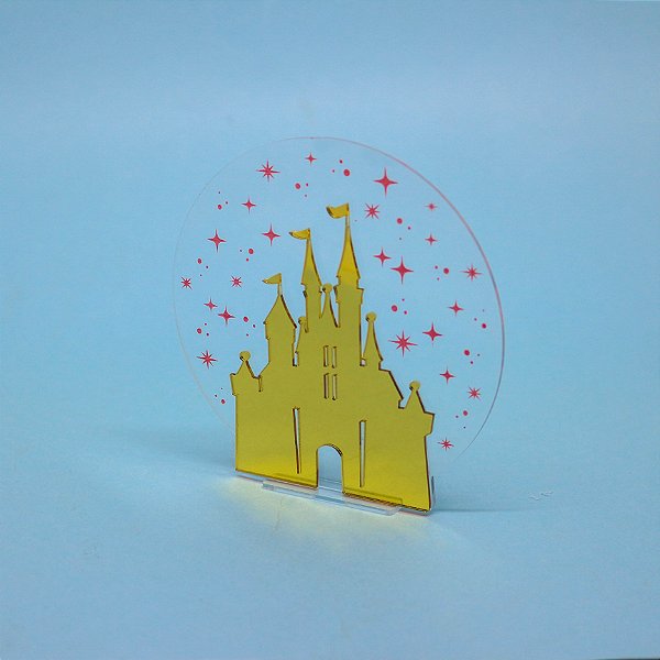Cenário Castelo - Princesas - 12cm - 1 unidade