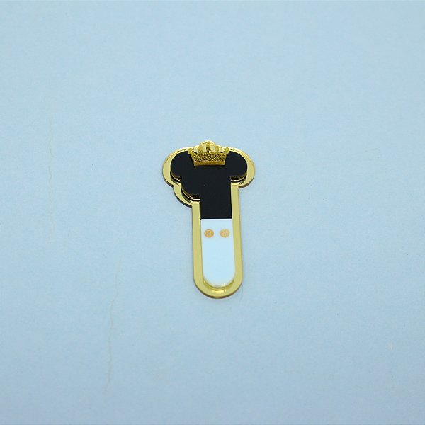 Aplique Idade com coroa - Mickey - 6cm - 1 unidade