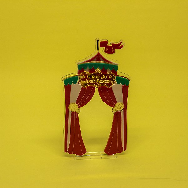 Cenário Tenda - Circo - 13cm - 1 unidade