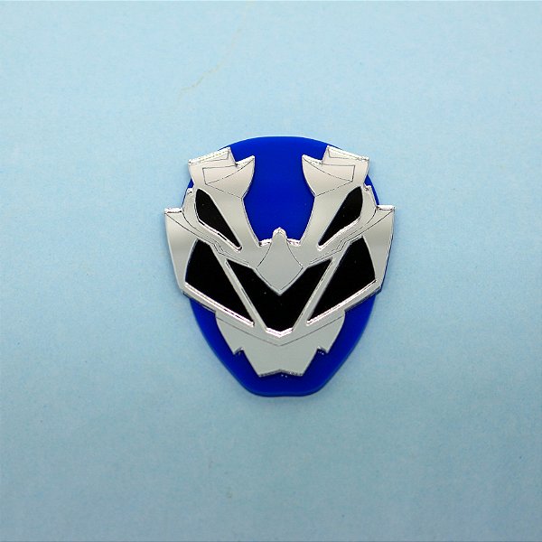 Aplique Capacete - Power Rangers - 6cm - 1 unidade