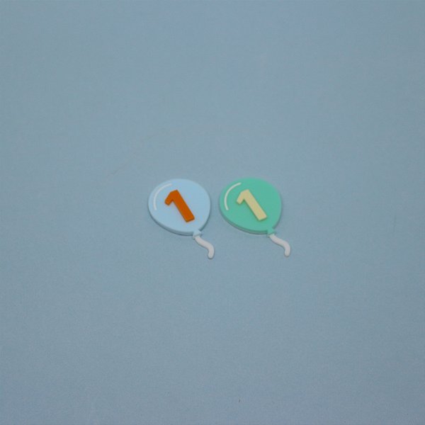 Aplique Balão com Idade - Looney Tunes - 5,5cm - 1 unidade