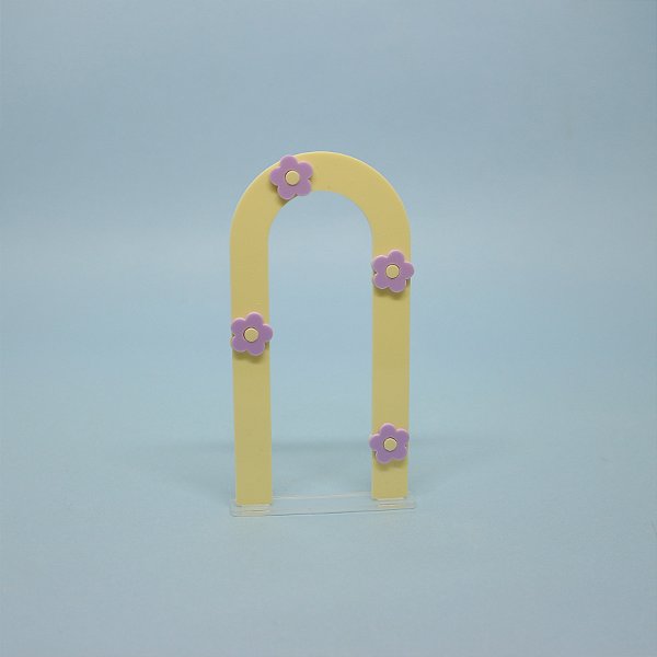Cenário Margaridas - Jardim - 14cm - 1 unidade