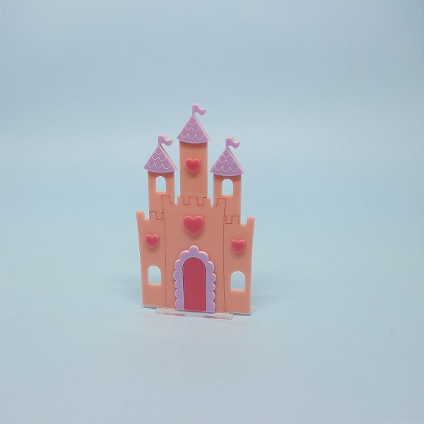 Cenário Castelo - Princesas - 12cm - 1 unidade