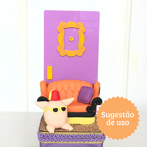 Cenário Porta Mônica - Friends - 15cm - 1 unidade