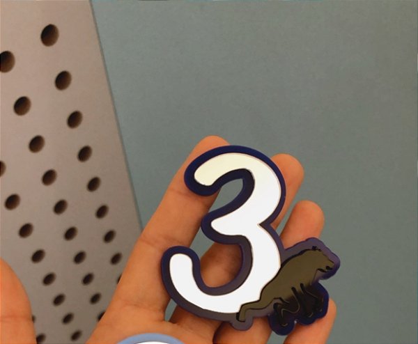 Aplique Idade com Lobisomen - Lobisomem - 6,5cm - 1 unidade