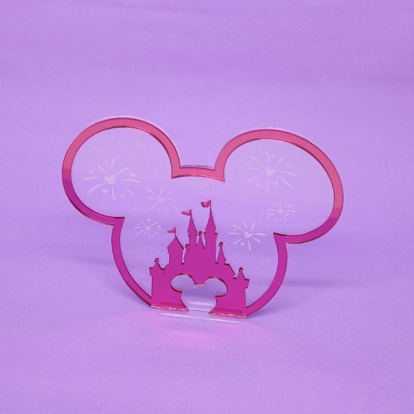 Cenário Orelha Mickey e Castelo - Mickey 50 anos - 15cm - 1 unidade