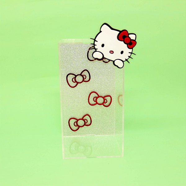 Cúpula Laços - Hello Kitty - 15cm - 1 unidade