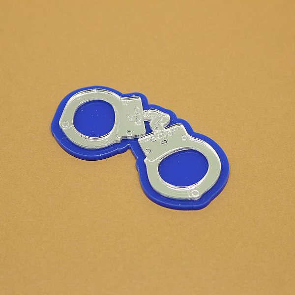 Aplique Algema - Polícia - 6,5cm - 1 unidade