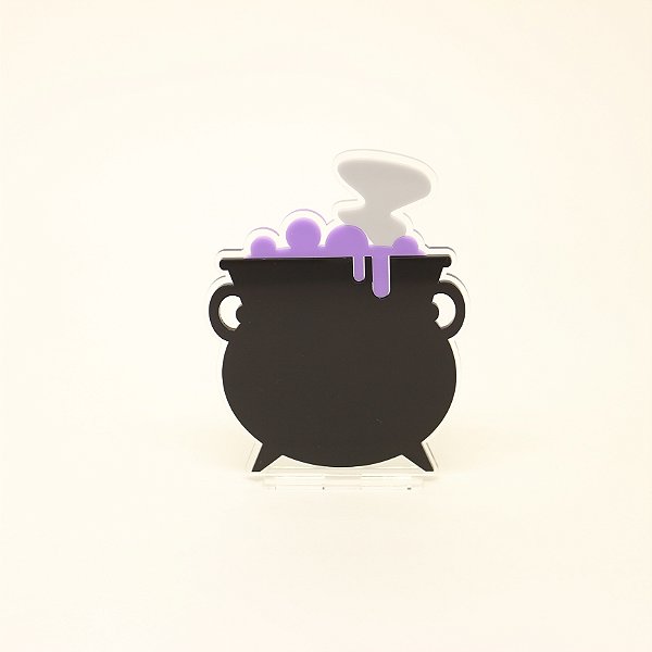 Cenário Caldeirão - Halloween - 10cm - 1 unidade