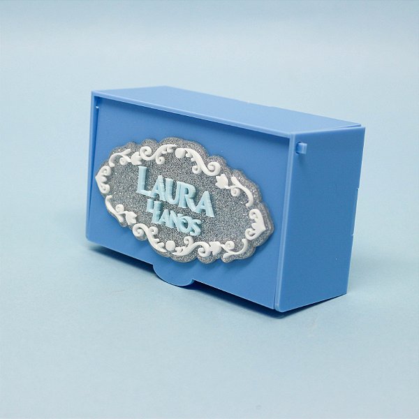 Caixa Kitkat Nome e idade - Frozen - 12cm - 1 unidade