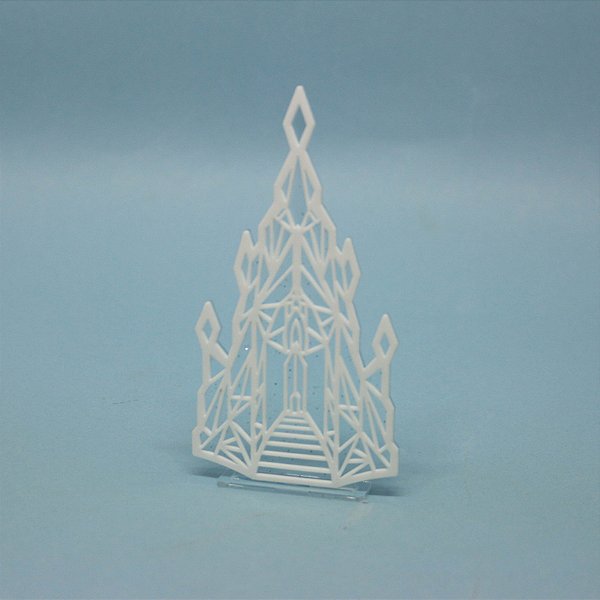 Cenário Castelo de Gelo - Frozen - 13cm - 1 unidade