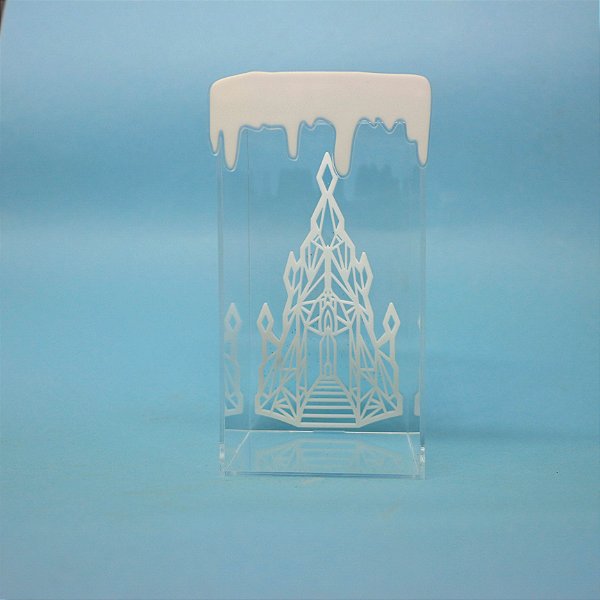 Cúpula Castelo de Gelo - Frozen - 15cm - 1 unidade