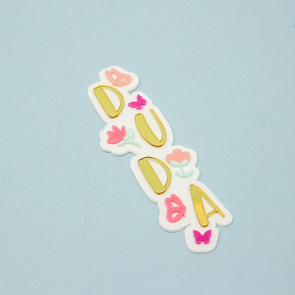 Aplique Nome Batata Grande - Jardim - 14cm - 1 unidade