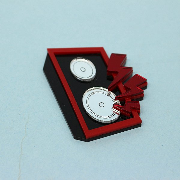 Aplique Caixa de som - Rock Doido - 7cm - 1 unidade