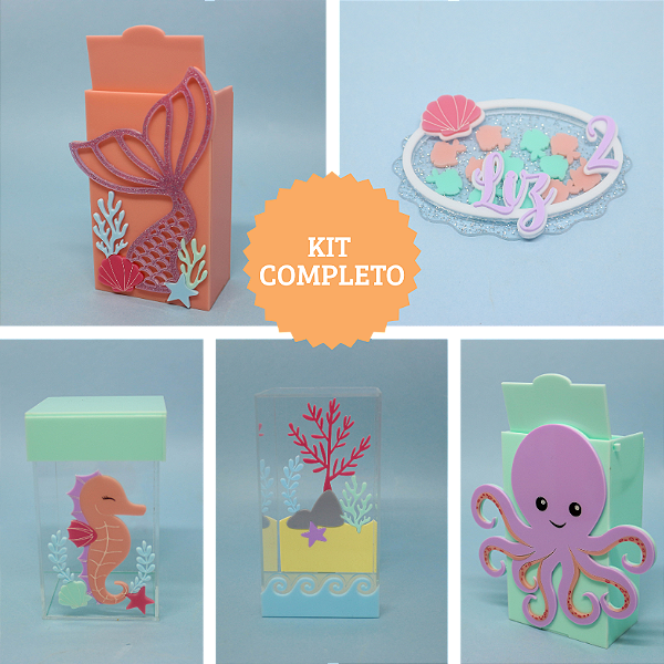 Kit Fundo do Mar - Premium
