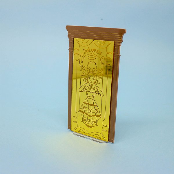 Cenário Porta Dolores - Encanto - 15cm - 1 unidade