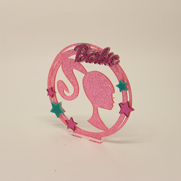 Cenário Silhueta - Barbie - 12cm - 1 unidade