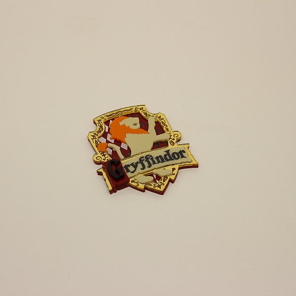 Aplique Brasão das Casas - Harry Potter - 8cm - 1 unidade