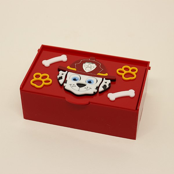 Caixa Kitkat Horizontal Marshall - Patrulha Canina - 12cm - 1 unidade