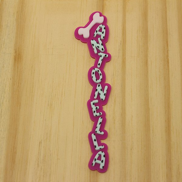 Aplique Batata grande Nome e Elemento - Pedrita - 14cm - 1 unidade