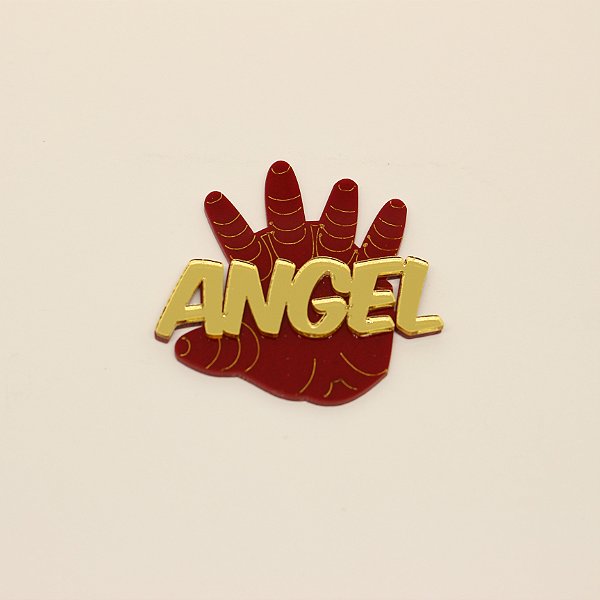 Aplique Elementos com Nome - Heróis - 6cm - 1 unidade