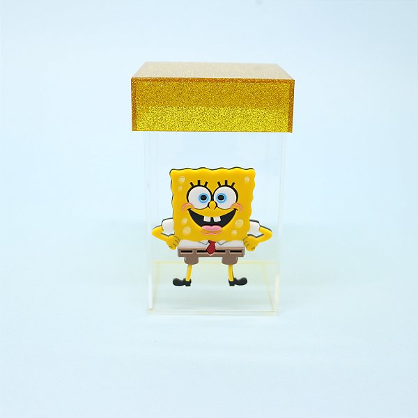 Caixa Suspiro Personagens - Bob Esponja - 12cm - 1 unidade