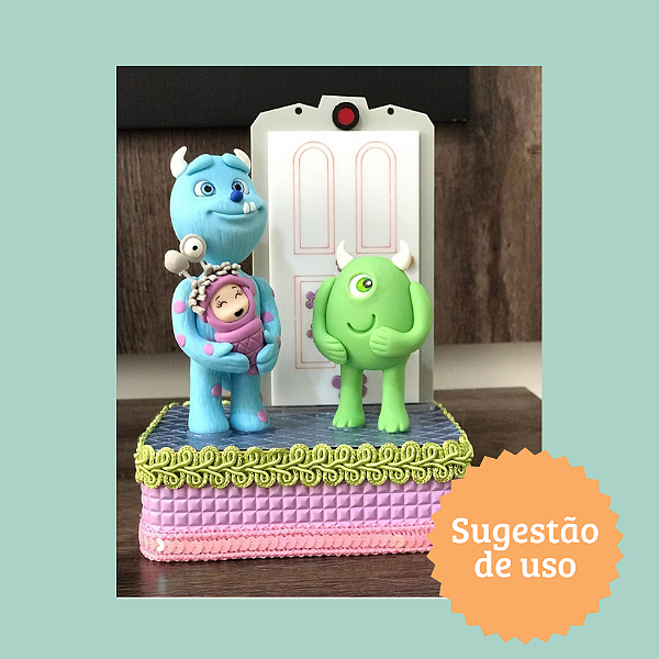 Cenário Porta Boo - Monstros S.A - 12cm - 1 unidade