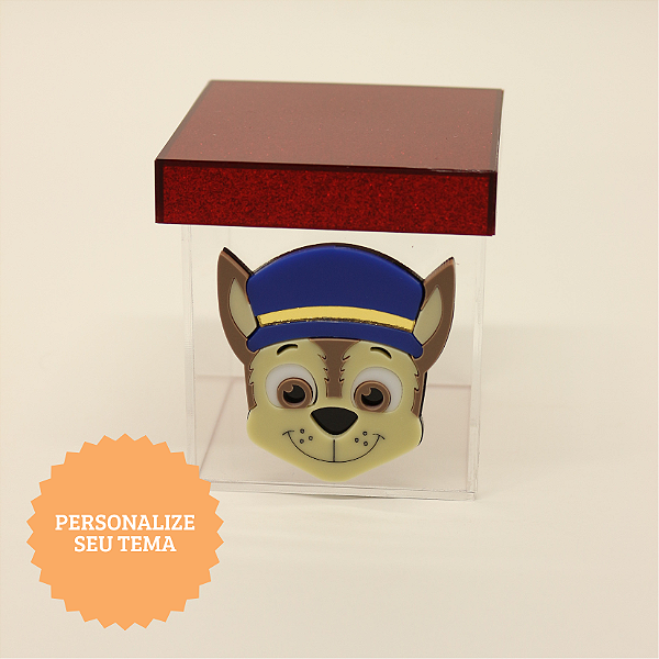 Caixa Mini Suspiro Personalizável - 8cm - 1 unidade