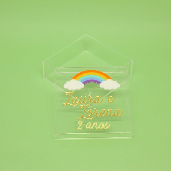 Caixa Pipoca Nomes - Arca de Noé - 10cm - 1 unidade