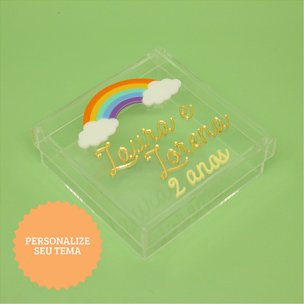 Caixa Personalizável Pipoca - 10cm - 1 unidade