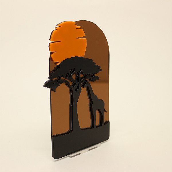 Cenário Girafa - Rei Leão - 15cm - 1 unidade