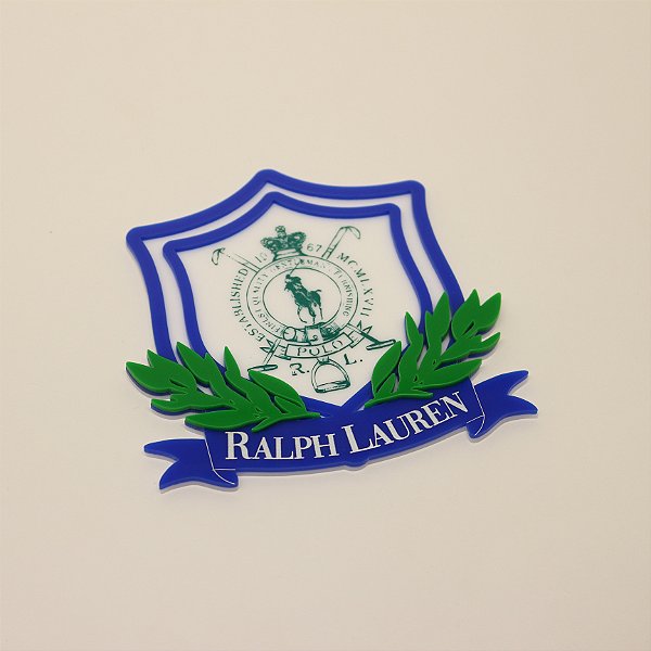 Brasão Polo - Urso Ralph Lauren - 6cm - 1 unidade