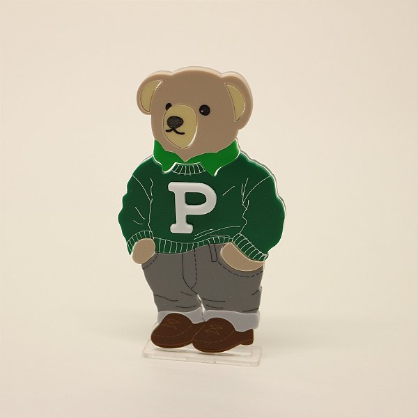 Cenário Urso - Polo Ralph Lauren - 12cm - 1 unidade