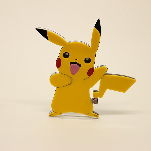 Cenário Pikachu - Pokemon - 12cm - 1 unidade