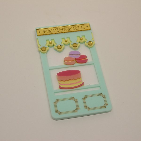 Aplique Vitrine - Confeitaria - 12cm - 1 unidade