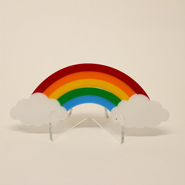 Aplique Arco Íris - Turma da Mônica - 15cm - 1 unidade