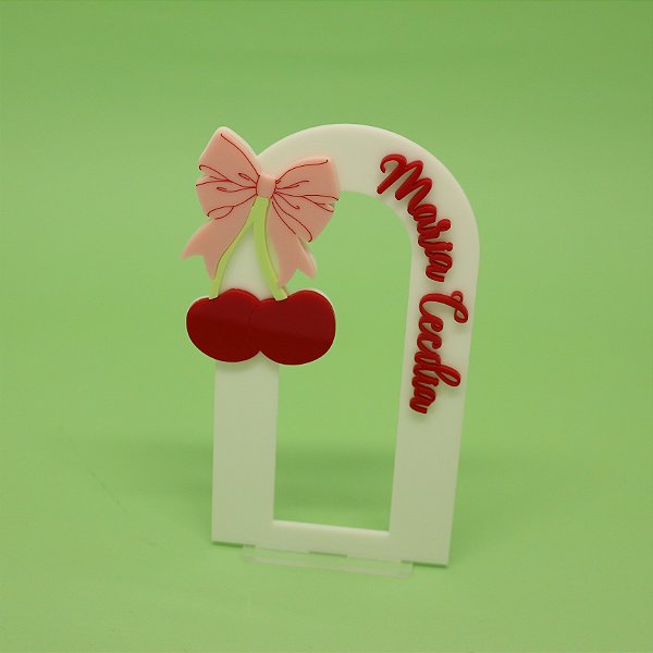 Cenário Arco om Cereja - Cerejinha - 14cm - 1 unidade