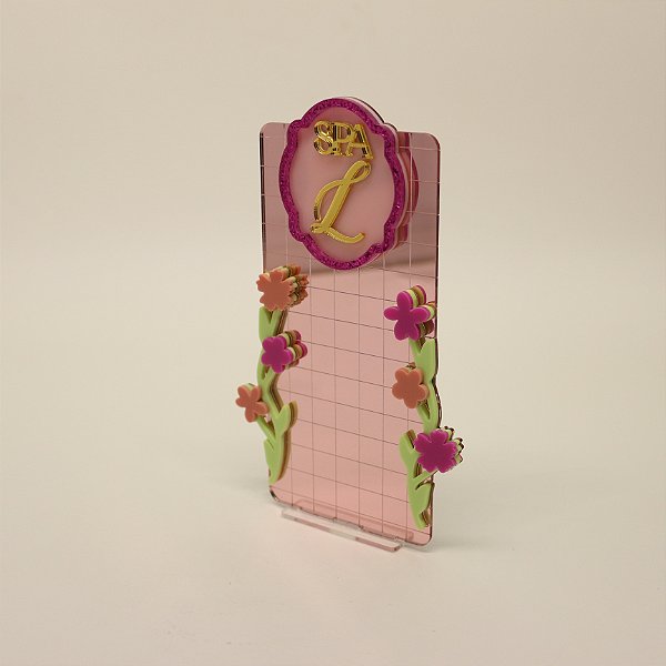 Cenário Inicial com Flores - SPA - 14cm - 1 unidade