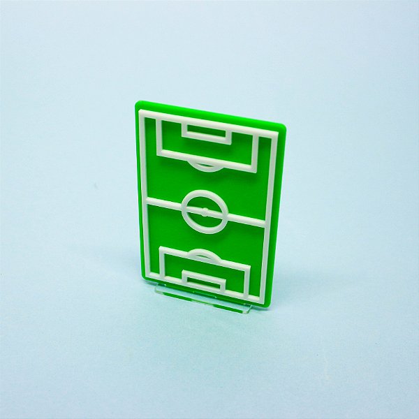 Aplique Campo - Futebol - 10cm - 1 unidade
