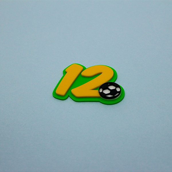 Aplique Idade com bola - Futebol - 5cm - 1 unidade